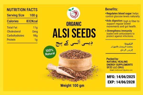 Organic Alsi seeds