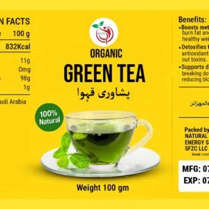 Organic Green Tea (Peshwari Kawa)