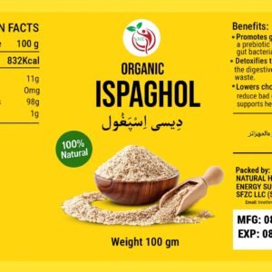 Organic Ispaghol