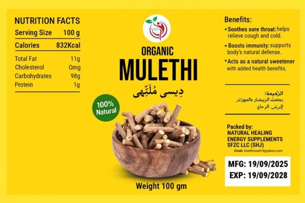 Organic Mulethi