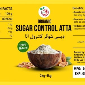 Organic Sugar Control Atta